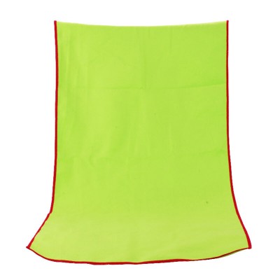 Absorbent quick dry antimicrobial custom ultra - fine fiber square beach towel  Fleece sports towel