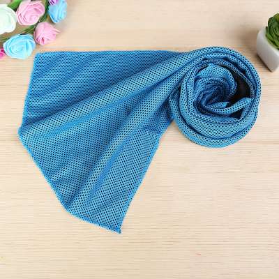 Customized microfiber sports cold towel  Magic sports travel outdoor ice cooling towel